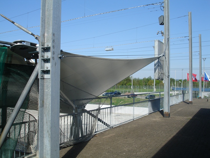 Dach von der Seite