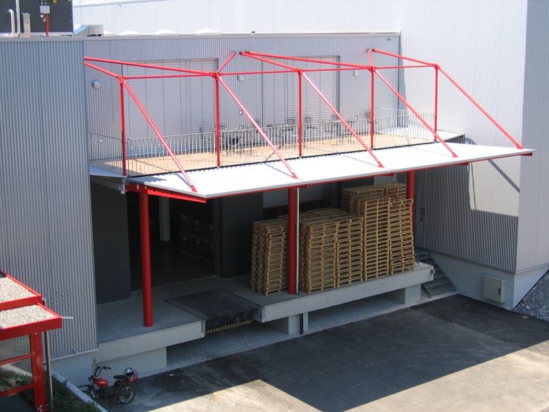 Sonnenschutz von oben