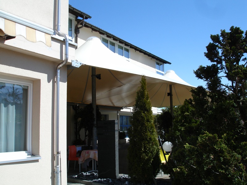 Dach von der Seite